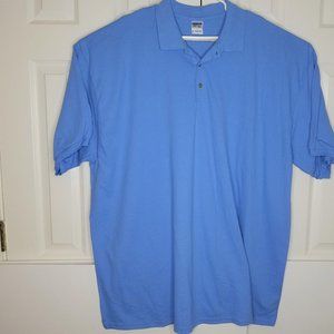 Men’s 5XL polo style shirt by Gildan